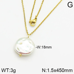 Stainless Steel Necklace  2N3000361aajl-736