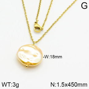 Stainless Steel Necklace  2N3000362aajl-736