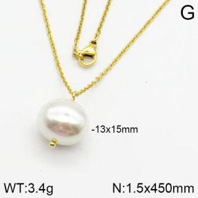 Stainless Steel Necklace  2N3000363aajl-736