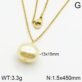 Stainless Steel Necklace  2N3000364aajl-736