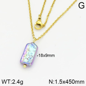 Stainless Steel Necklace  2N3000384aajl-736