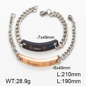 Stainless Steel Bracelet  5B4000838vhkb-410