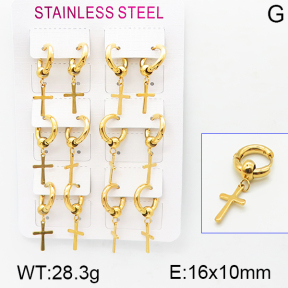 Stainless Steel Earrings  5E2001110vihb-423