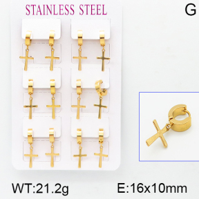 Stainless Steel Earrings  5E2001111vihb-423
