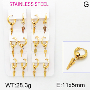Stainless Steel Earrings  5E2001114vihb-423