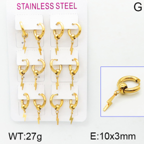 Stainless Steel Earrings  5E2001115vihb-423