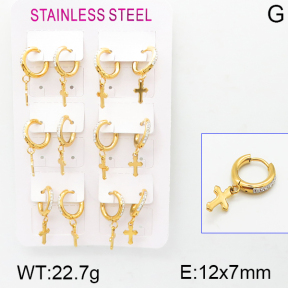 Stainless Steel Earrings  5E4000863bika-423