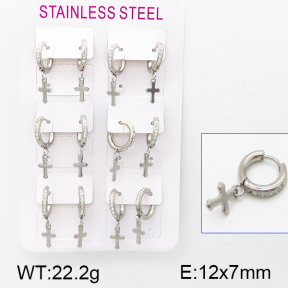 Stainless Steel Earrings  5E4000864vihb-423