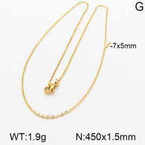 Stainless Steel Necklace  5N2000877bhva-379