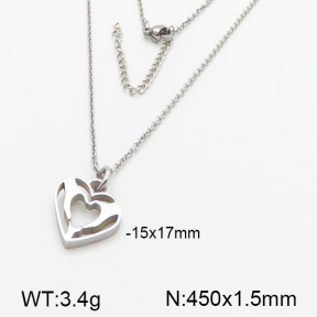 Stainless Steel Necklace  5N2000885bbov-379