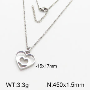 Stainless Steel Necklace  5N2000887bbov-379