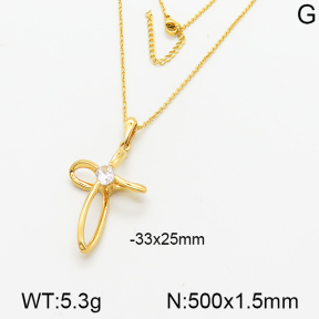 Stainless Steel Necklace  5N4000593ahlv-379