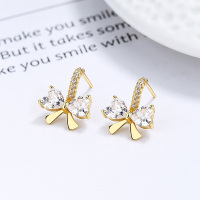 925 Silver Earrings  Weight:2g  12.3*14.3  JE1057vhnv-Y06  A-50-08