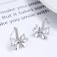 925 Silver Earrings  Weight:2g  12.3*14.3  JE1058vhnv-Y06  A-50-08