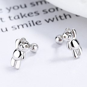 925 Silver Earrings  Weight:1.4g  5.6*10mm  JE1061vhlj-Y06  A-50-12