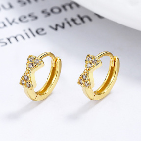 925 Silver Earrings  Weight:1.1g  3.5*6.5mm  JE1062bhjm-Y06  A-50-14