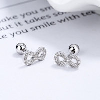 925 Silver Earrings  Weight:1.4g  5*9.8mm  JE1069ahoi-Y06  A-50-19