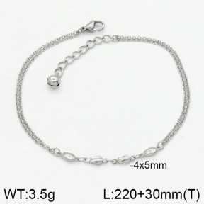 Stainless Steel Anklets  2A9000306vbmb-314