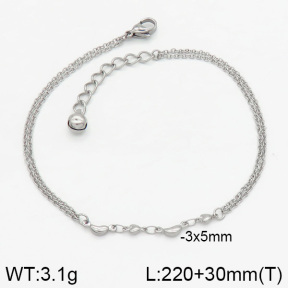 Stainless Steel Anklets  2A9000309vbmb-314