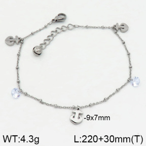 Stainless Steel Anklets  2A9000321vbnl-314