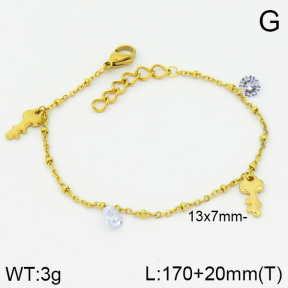 Stainless Steel Bracelet  2B4000750vbnb-314