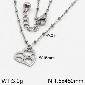 Stainless Steel Necklace  2N2000636vhha-314