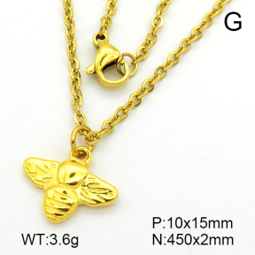 Stainless Steel Necklace  7N2000322aakl-368