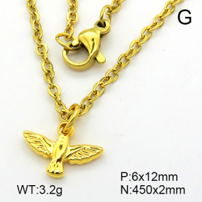 Stainless Steel Necklace  7N2000323aakl-368