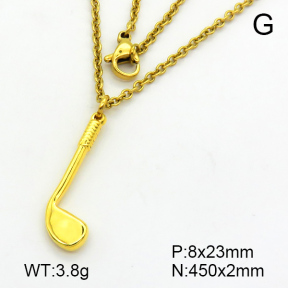 Stainless Steel Necklace  7N2000324aakl-368
