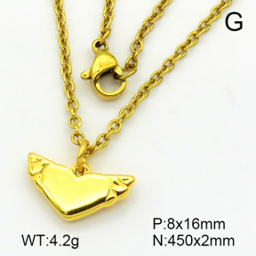 Stainless Steel Necklace  7N2000325aakl-368