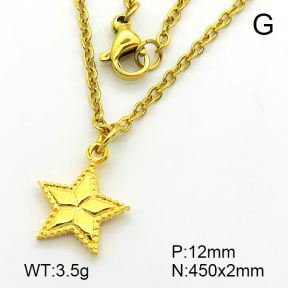 Stainless Steel Necklace  7N2000330aakl-368