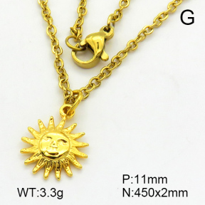 Stainless Steel Necklace  7N2000331aakl-368