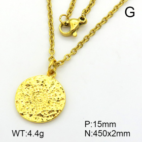 Stainless Steel Necklace  7N2000338aakl-368