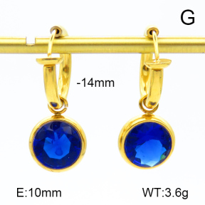 Stainless Steel Earrings  Zircon  7E4000176vhha-908