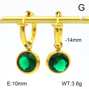 Stainless Steel Earrings  Zircon  7E4000180vhha-908