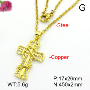 Fashion Copper Necklace  F7N401217aajl-L024