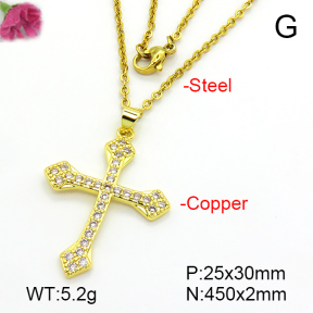 Fashion Copper Necklace  F7N401220aajl-L024
