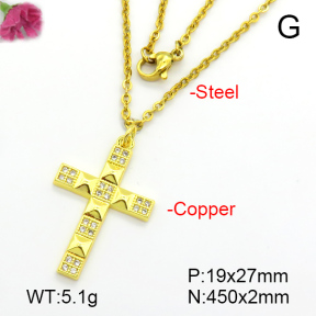 Fashion Copper Necklace  F7N401222aajl-L024