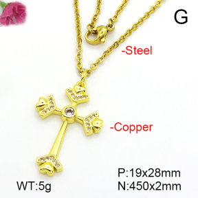 Fashion Copper Necklace  F7N401223aajl-L024