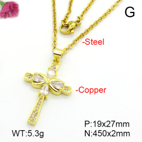 Fashion Copper Necklace  F7N401228aajl-L024