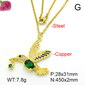 Fashion Copper Necklace  F7N401236vbmb-L024