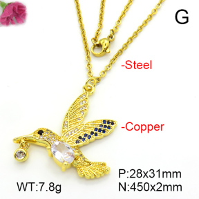 Fashion Copper Necklace  F7N401237vbmb-L024