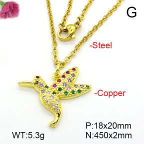 Fashion Copper Necklace  F7N401244avja-L024