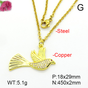 Fashion Copper Necklace  F7N401245aajl-L024