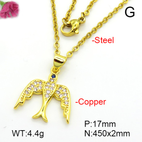 Fashion Copper Necklace  F7N401246avja-L024