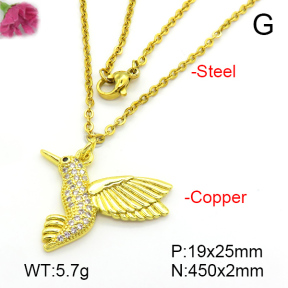 Fashion Copper Necklace  F7N401248aajl-L024
