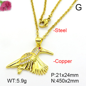 Fashion Copper Necklace  F7N401249aajl-L024