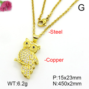 Fashion Copper Necklace  F7N401253baka-L024