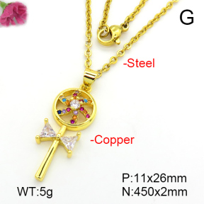 Fashion Copper Necklace  F7N401280aajl-L024