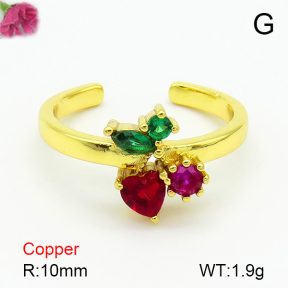 Fashion Copper Ring  F7R400508baka-L024